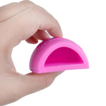 Outil de nettoyage en silicone pour pinceaux de maquillage et brosses de lavage.