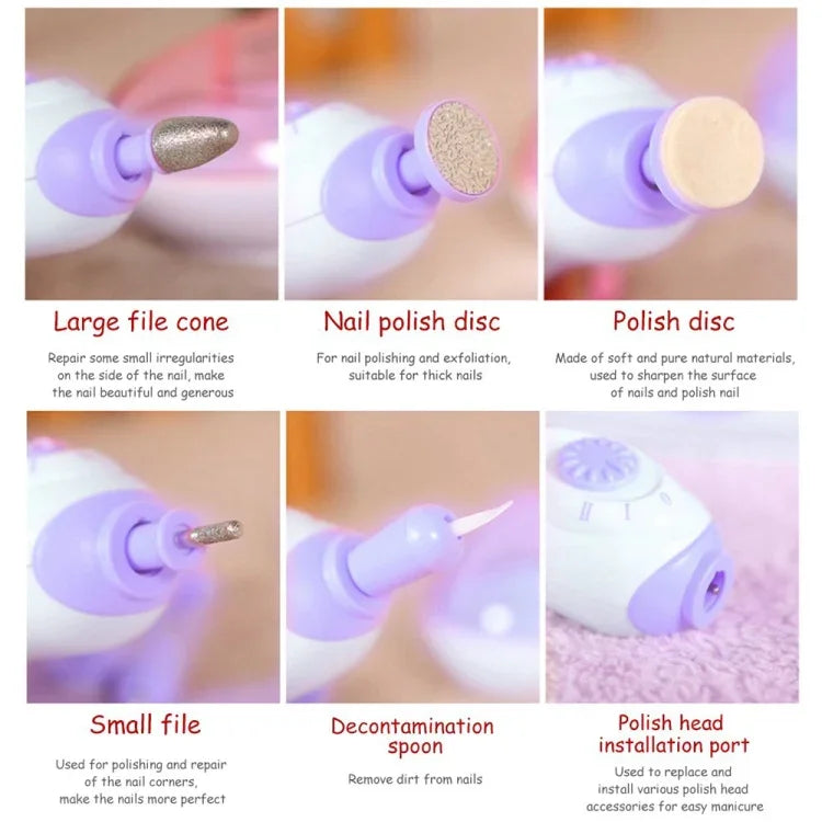 Set d'outils de santé pour ongles de pieds 6-en-1