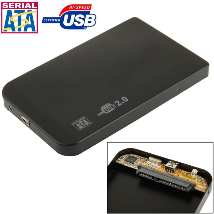 Boîtier externe HDD SATA 2,5 pouces, dimensions : 126 mm x 75 mm x 13 mm, SATA (Noir), SATA (Argent), SATA (Bleu), SATA (Rouge)