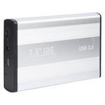 Boîtier externe HDD 3,5 pouces, compatible disque dur IDE, prise EU, IDE (prise EU), IDE (prise UK)