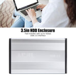 Boîtier externe HDD 3,5 pouces, compatible disque dur IDE, prise EU, IDE (prise EU), IDE (prise UK)