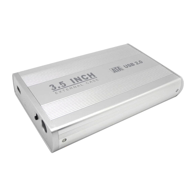 Boîtier externe HDD SATA 3,5 pouces, compatible USB 2.0, SATA avec alimentation 2.0A, SATA avec alimentation 1.5A