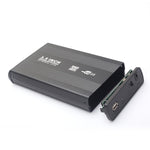 Boîtier externe HDD SATA 3,5 pouces, compatible USB 2.0, SATA avec alimentation 2.0A, SATA avec alimentation 1.5A