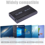 Boîtier externe HDD SATA 3,5 pouces, compatible USB 2.0, SATA avec alimentation 2.0A, SATA avec alimentation 1.5A