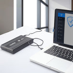 Boîtier externe HDD SATA 3,5 pouces, compatible USB 2.0, SATA avec alimentation 2.0A, SATA avec alimentation 1.5A
