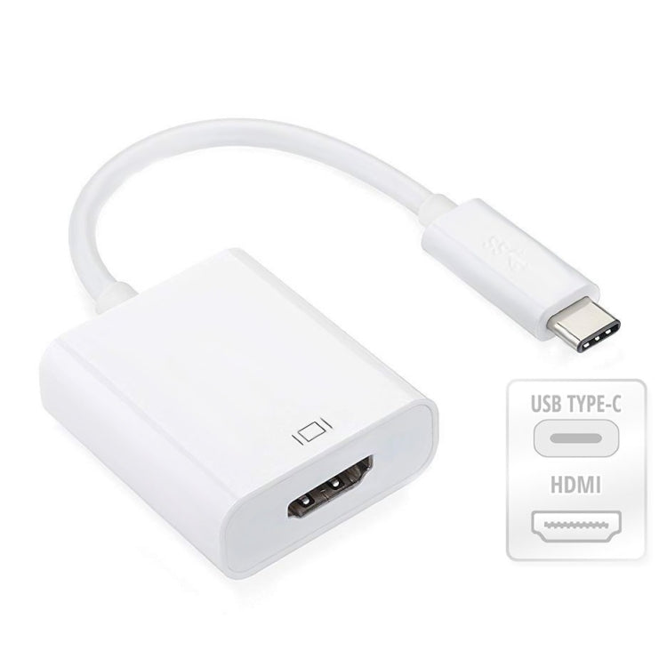 Pour Macbook 12 pouces / Chromebook Pixel 2015, HDMI femelle (blanc)