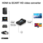 Convertisseur vidéo MINI MHL/HDMI vers SCART, HDMI vers SCART