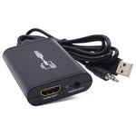 Adaptateur USB 2.0 vers HDMI pour vidéo HD pour HDTV, support Full HD 1080P, USB 2.0