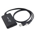 Adaptateur USB 2.0 vers HDMI pour vidéo HD pour HDTV, support Full HD 1080P, USB 2.0