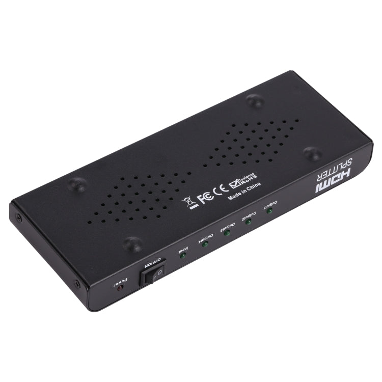 Séparateur HDMI 1x4 1080P, version 1.4, prise EU, HDMI 1x4 V1.3