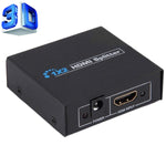 Amplificateur séparateur Mini HDMI 1x2 V1.4, support 3D et Full HD 1080P, V1.4