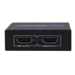 Amplificateur séparateur Mini HDMI 1x2 V1.4, support 3D et Full HD 1080P, V1.4