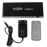 Commutateur HDMI 5 ports Full HD 1080P avec interrupteur et télécommande, version 1.3 (5 entrées HDMI, 1 sortie HDMI), version 1.3