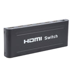 Commutateur HDMI 5 ports Full HD 1080P avec télécommande et indicateur LED, avec indicateur LED