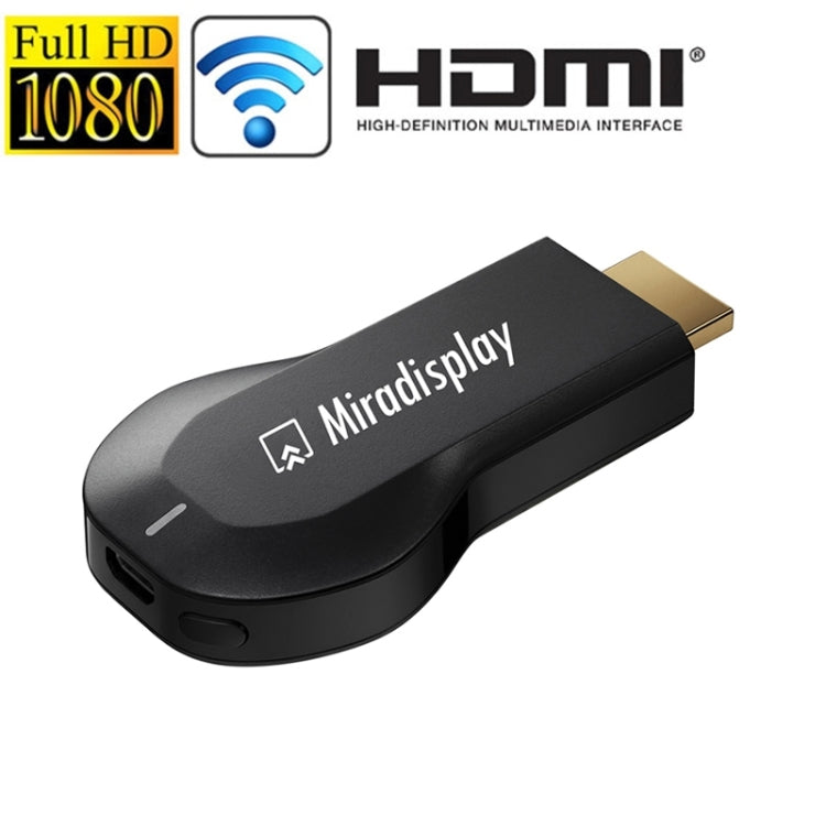 Clé Dongle d'affichage HDMI WiFi Miradisplay / Clé Dongle récepteur d'affichage Miracast Airplay DLNA