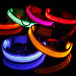 Collier de chien clignotant à LED réglable à 3 modes, Taille: S, Taille: S, Taille: M, Taille: L, Taille: XL