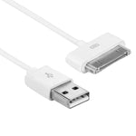 Câble USB pour iPhone 4 et 4S, iPhone 3GS/3G, iPad 2, iPod Touch, Longueur : 1 m (avec emballage)