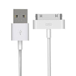Câble de synchronisation de données 2 m 30 broches pour iPhone 4 et 4S, iPhone 3GS/3G, iPad 3/iPad 2/iPad