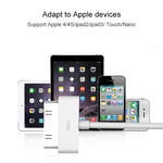 Câble de synchronisation de données 2 m 30 broches pour iPhone 4 et 4S, iPhone 3GS/3G, iPad 3/iPad 2/iPad
