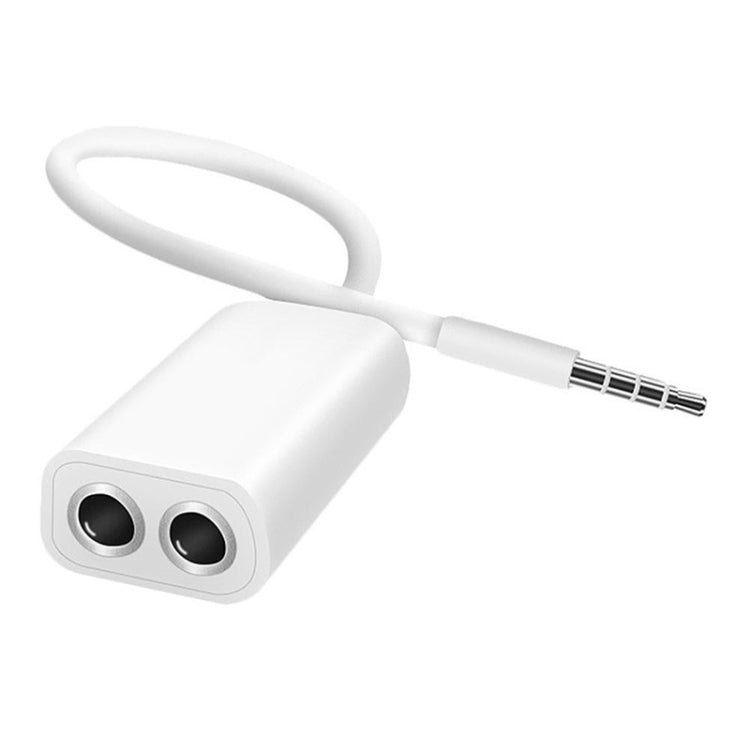Câble audio auxiliaire adaptateur répartiteur jack 3,5 mm mâle vers double femelle, compatible avec téléphones, tablettes, casques, lecteurs MP3, systèmes stéréo de voiture/domicile et plus encore