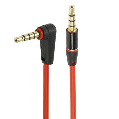 Câble audio auxiliaire de 1,2 m coudé à 3,5 mm mâle vers droit, compatible avec les téléphones, tablettes, écouteurs, lecteurs MP3, autoradios/stéréo domestiques et plus encore