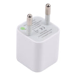 A2165 Chargeur de voyage mini interface USB unique 5V 1A, prise US, prise EU