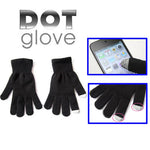 Gants Dot pour écran tactile d'iPhone 5, iPhone 4 & 4S, iPhone 3G/3GS, iPhone, iPad, BlackBerry