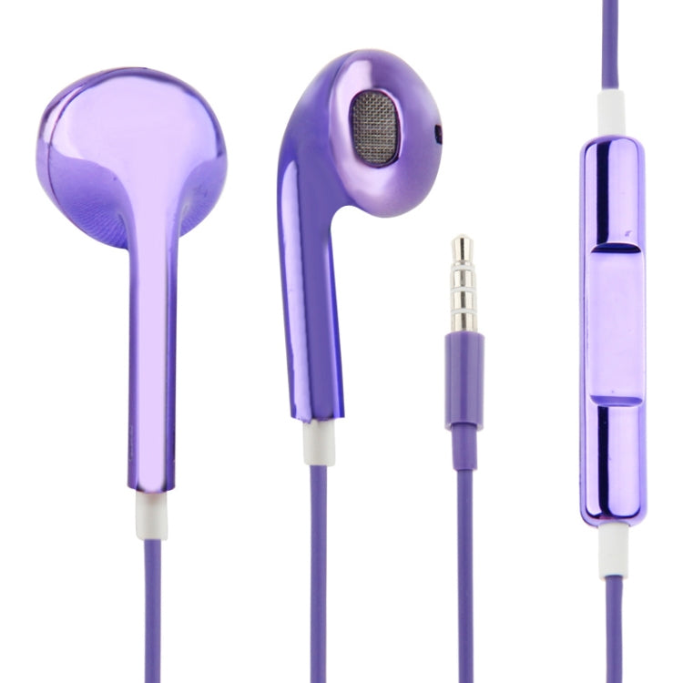 Écouteurs Stéréo Filaire 3,5 mm plaqués pour Téléphones Android / PC / Lecteurs MP3 / Ordinateurs Portables