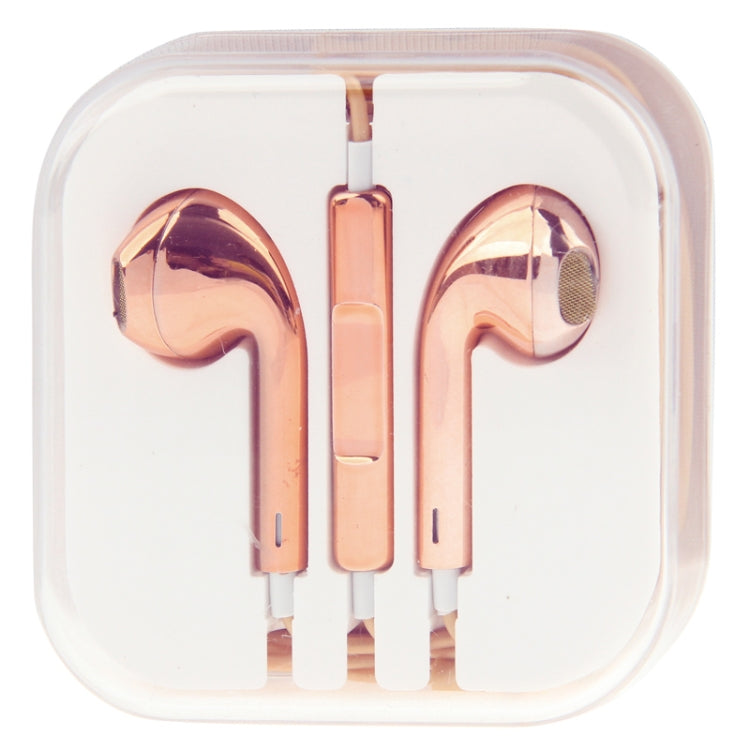 Écouteurs Stéréo Filaire 3,5 mm plaqués pour Téléphones Android / PC / Lecteurs MP3 / Ordinateurs Portables
