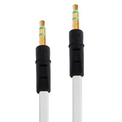 Câble Écouteurs Jack 3,5mm Style Noodle pour iPhone 5 / iPhone 4 & 4S / 3GS / 3G / iPad 4 / iPad mini / mini 2 Retina / Nouvel iPad / iPad 2 / iTouch / MP3, Longueur : 1m