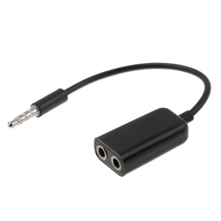 Câble audio stéréo Aux 3,5 mm mâle vers 2 femelles, adaptateur séparateur, compatible avec téléphones, tablettes, casques, lecteur MP3, stéréo voiture/maison et plus