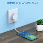 Adaptateur chargeur USB 5V / 1A (prise US) pour iPhone, Galaxy, Huawei, Xiaomi, LG, HTC et autres smartphones, appareils rechargeables, prise UK, prise EU