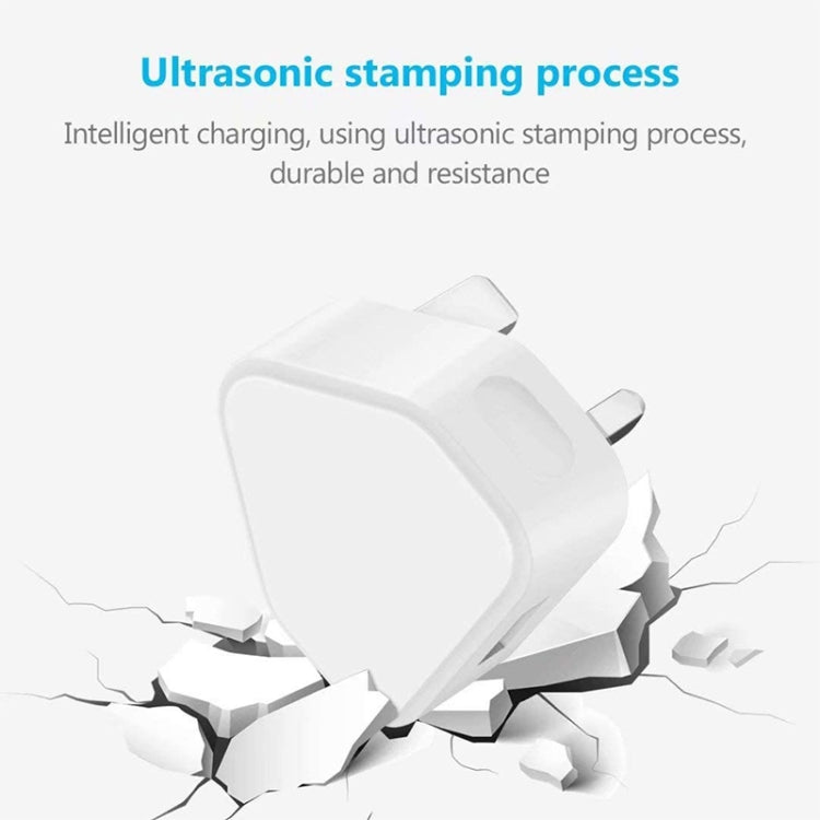 Adaptateur chargeur USB 5V / 1A (prise UK) pour iPhone, Galaxy, Huawei, Xiaomi, LG, HTC et autres smartphones, appareils rechargeables