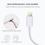 Câble de charge de données synchrones USB vers 8 broches, longueur du câble : 1 m, 3 m