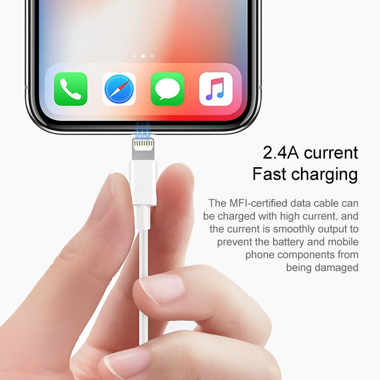 Câble de charge de données synchrones USB vers 8 broches, longueur du câble : 1 m, 3 m