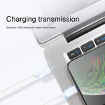 Câble de chargement et de synchronisation USB vers 8 broches, longueur du câble : 3 m, 3 m