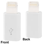 Adaptateur de charge et de transfert de données micro USB 5 broches vers 8 broches, micro USB 5 broches