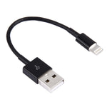 Câble de synchronisation de données/chargement USB à 8 broches, longueur de câble : 13 cm
