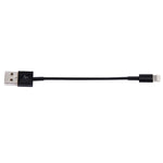 Câble de synchronisation de données/chargement USB à 8 broches, longueur de câble : 13 cm