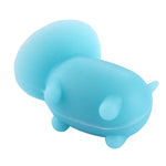 Lovely Pig Shape with Sucker Phone Holder, Random Color Delivery