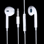 Écouteurs 3,5 mm avec contrôle filaire et microphone pour téléphones Android / PC / lecteurs MP3 / ordinateurs portables