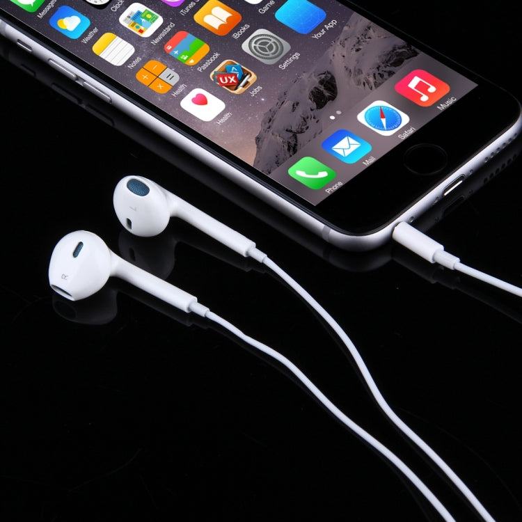 Écouteurs 3,5 mm avec contrôle filaire et microphone pour téléphones Android / PC / lecteurs MP3 / ordinateurs portables