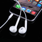 Écouteurs 3,5 mm avec contrôle filaire et microphone pour téléphones Android / PC / lecteurs MP3 / ordinateurs portables