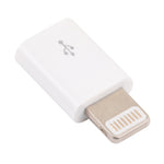 Micro USB Femelle vers Adaptateur Mini Mâle 8 Broches, Micro USB Femelle vers 8 Broches