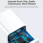Chargeur de voyage 2 en 1 prise US 5V 1A avec câble 8 broches de 1 m pour iPhone