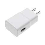Câble de synchronisation chargeur de voyage avec prise US pour iPad, iPhone, Galaxy, Huawei, Xiaomi, LG, HTC et autres smartphones, appareils rechargeables, Prise US