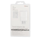 Câble de synchronisation chargeur de voyage avec prise US pour iPad, iPhone, Galaxy, Huawei, Xiaomi, LG, HTC et autres smartphones, appareils rechargeables, Prise US