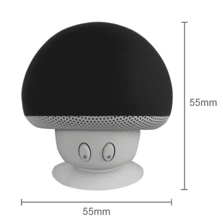 Haut-parleur Bluetooth en forme de champignon avec ventouse