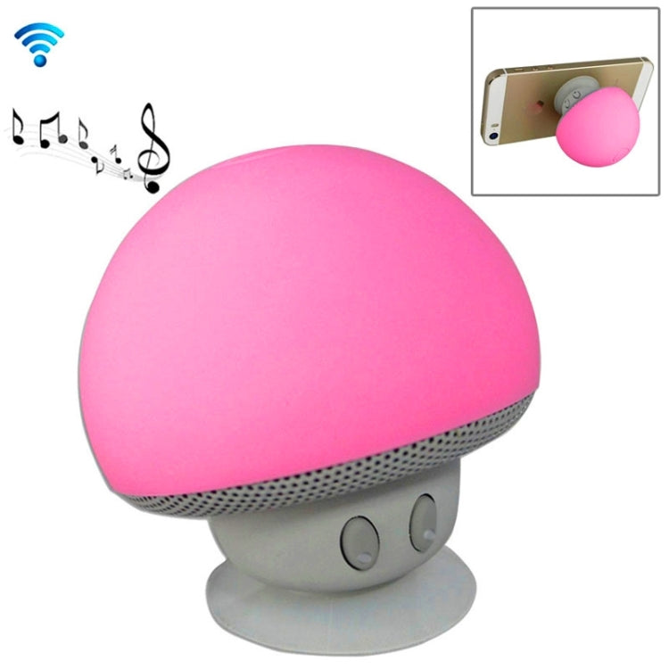 Haut-parleur Bluetooth en forme de champignon avec ventouse