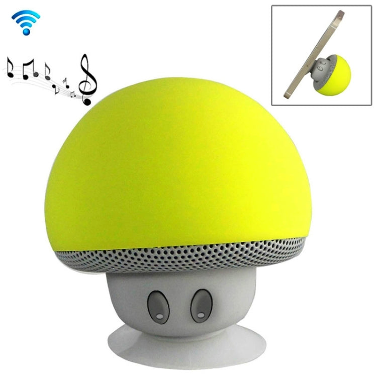 Haut-parleur Bluetooth en forme de champignon avec ventouse